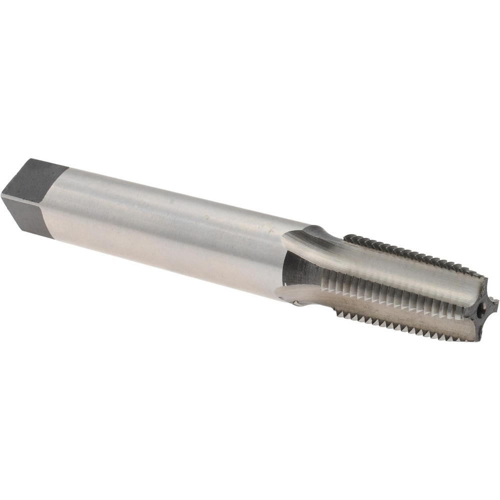 Extension Pipe Tap: 1/4-18 NPT, 4 Flutes, High Speed Steel