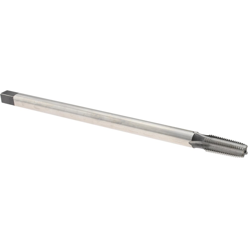 Extension Pipe Tap: 1/16-27 NPT, 4 Flutes, High Speed Steel