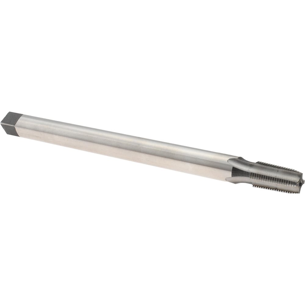 Extension Pipe Tap: 1/8-27 NPT, 4 Flutes, High Speed Steel