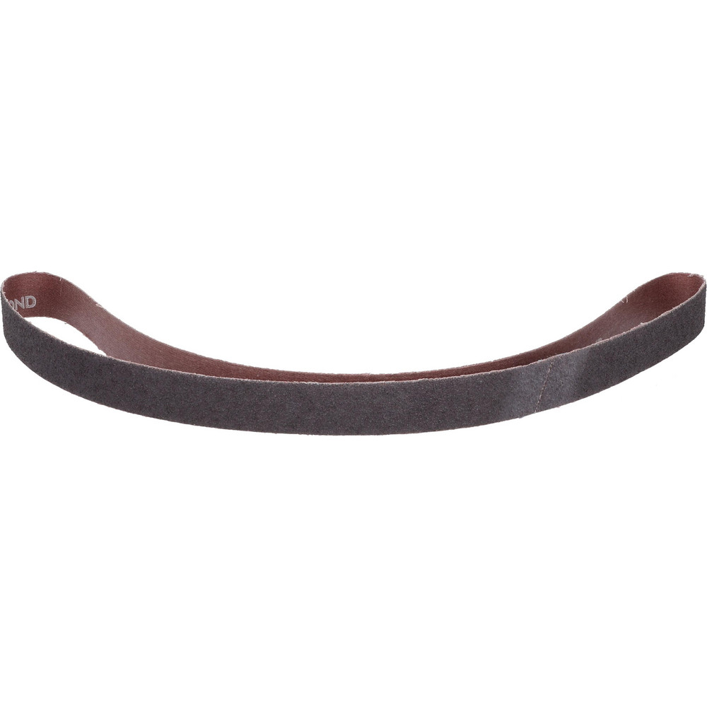 Abrasive Belt: 1" Wide, 42" OAL, 40 Grit, Aluminum Oxide - Coated, Extra Coarse Grade, X Weighted, Dry,  Series R228