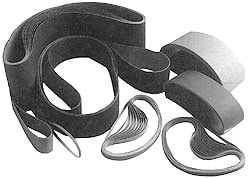 Norton 78072717469 Abrasive Belt: 4" Wide, 132" Long, 80 Grit, Silicon Carbide Image