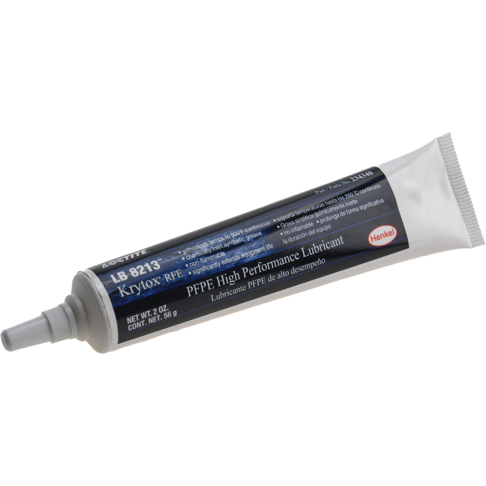 Anti-Corrosion Grease: 2 oz Tube, Perfluoropolyether & Polytetrafluroethylene