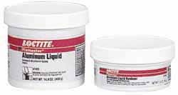 LOCTITE 235614 Putty: 1 lb Kit, Silver, Epoxy Resin 