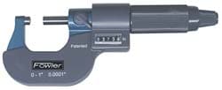 Mechanical Outside Micrometer Set: 3 Pc, 0 to 3" Measurement