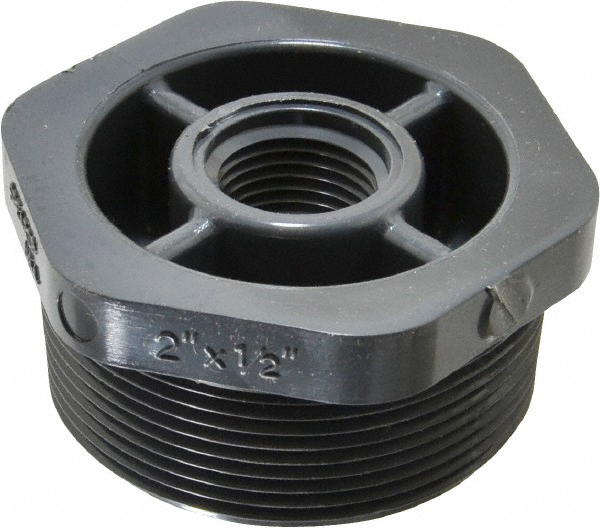 Value Collection 2 x 1/2" PVC Plastic Pipe Reducer Bushing 05970850
