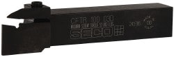 Seco 86326 0.43" Max Depth, 3mm Min Width, External Right Hand Indexable Grooving/Cutoff Toolholder Image