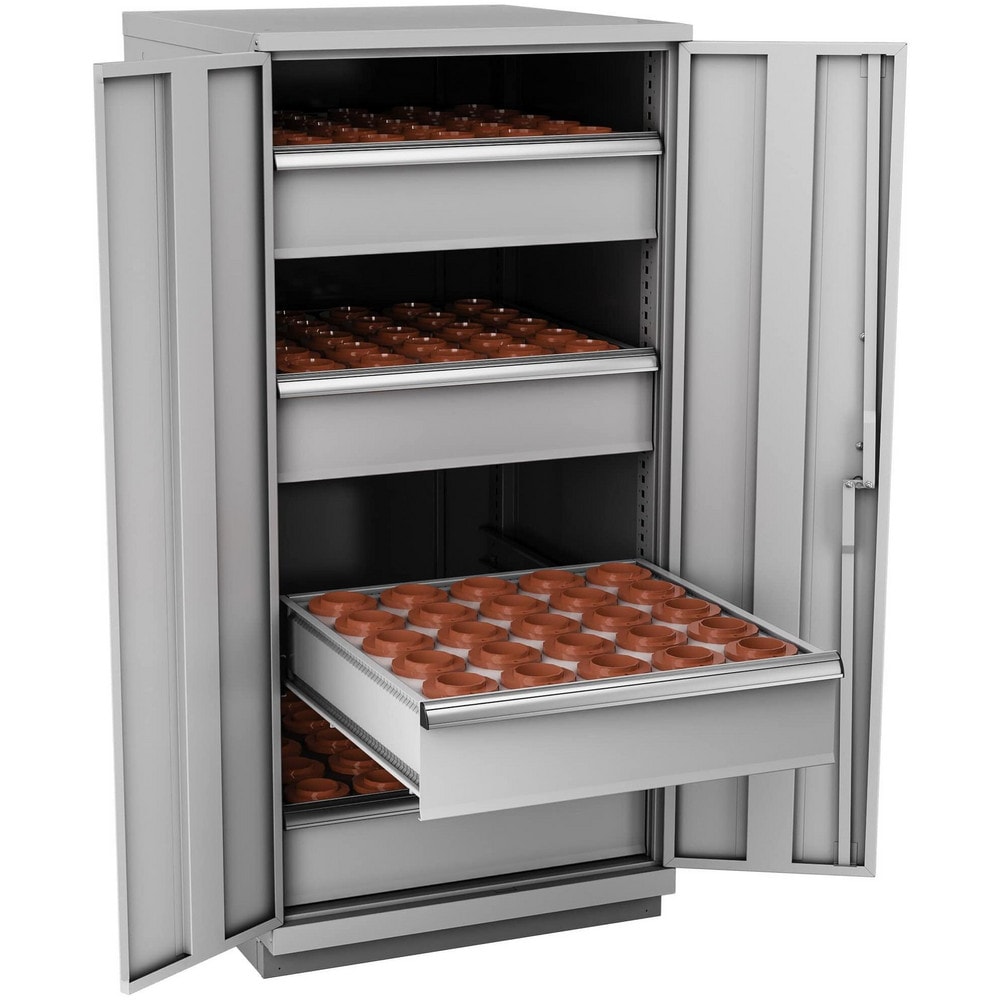 Akro-Mils - 16 Drawer, Small Parts Modular Steel Frame Storage Cabinet -  09782442 - MSC Industrial Supply