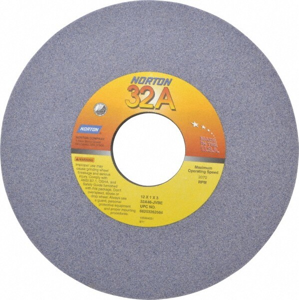 Norton 66253220885 Surface Grinding Wheels Size 12 x 1 x 3