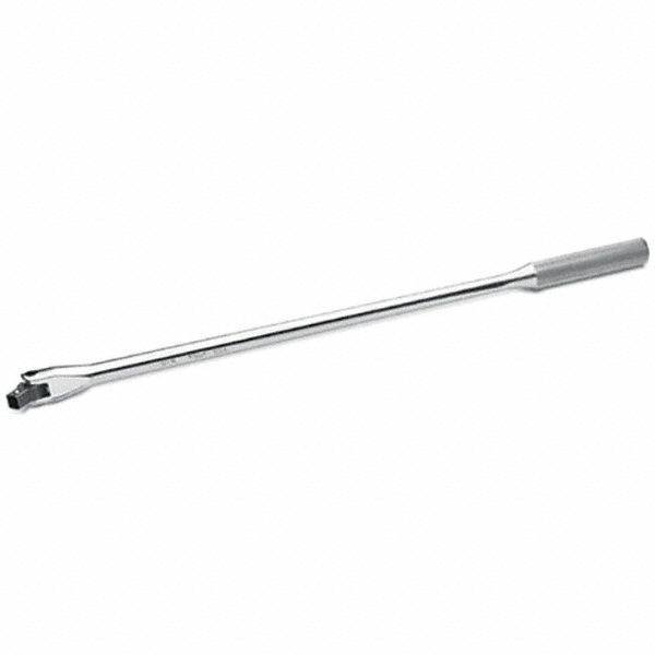 1/2" Drive Flex Head Handle: Chrome-Plated - 1/2"DR 24"OAL FLEX HEAD HANDLE