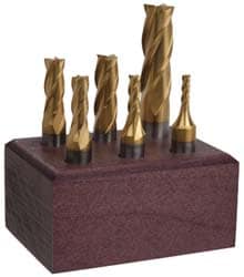 Cleveland 8743721/8743727 End Mill Set: 4 Flute Image