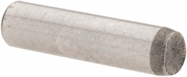 Made in USA - Dowel Pin: 1/8 x 1″, Alloy Steel, Grade 8, Bright Finish -  60632106 - MSC Industrial Supply