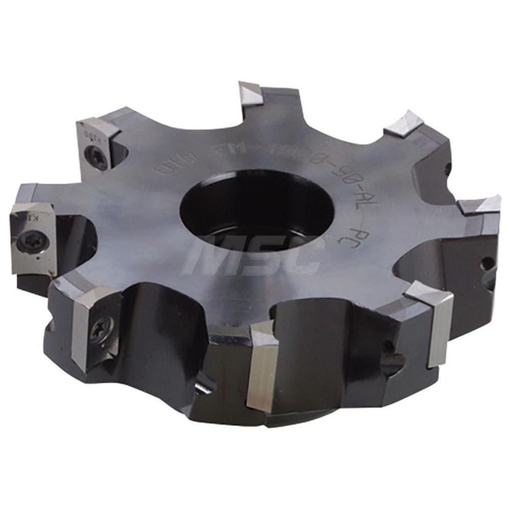 2-1/2" Cut Diam, 3/4" Arbor Hole Diam, 0.64" Max Depth, Indexable Square-Shoulder Face Mill