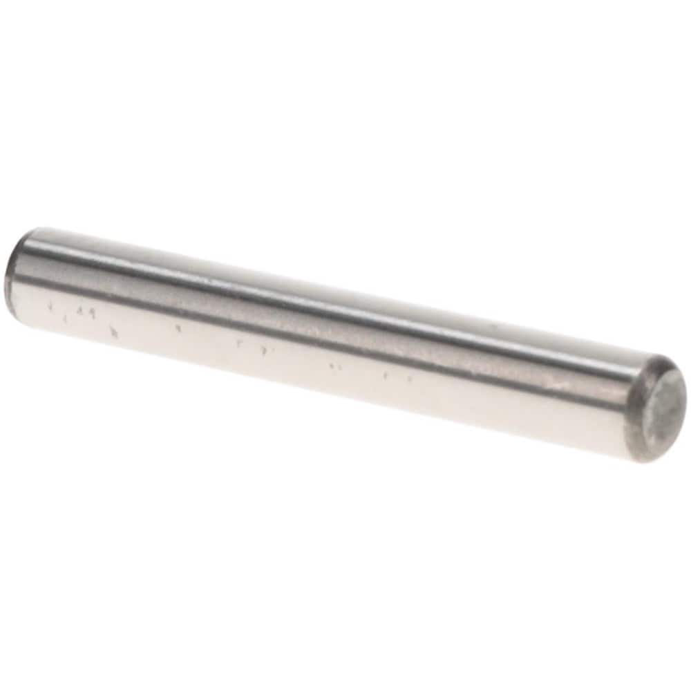 Made in USA - Dowel Pin: 1/4 x 1-3/4″, Alloy Steel, Grade 8, Bright Finish  - 60634185 - MSC Industrial Supply