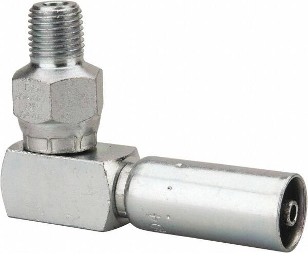 Hydraulic Hose Elbow: 1/4-18