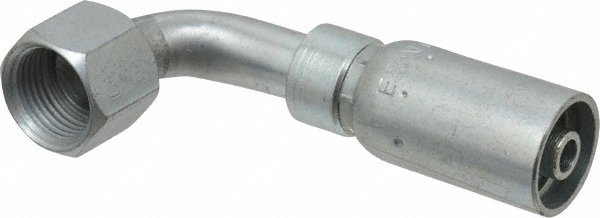 Weatherhead - Hydraulic Hose Long Drop Elbow: 3/4-16 Thread | MSC Direct