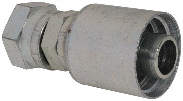 Hydraulic Hose Female Pipe Swivel Straight Fitting: 1-7/16-12