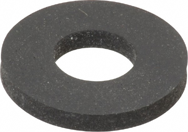 Made in USA FW-12-NEO 3/8" Screw Standard Flat Washer: Neoprene, Plain Finish Image