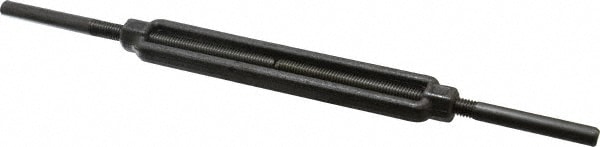 1,200 Lb Load Limit, 3/8" Thread Diam, 6" Take Up, Steel Stub & Stub Turnbuckle