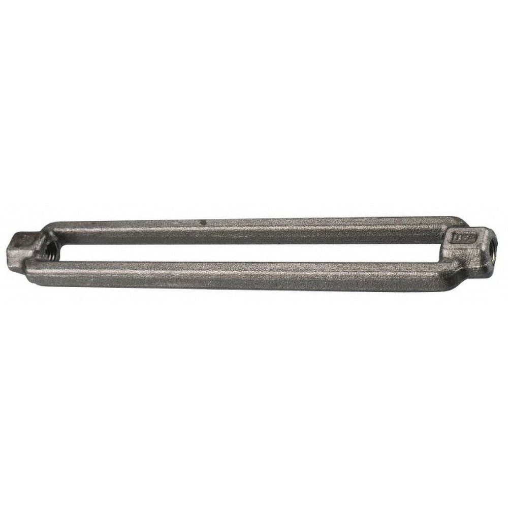 27,600 Lb Load Limit, 1-3/4" Thread Diam, 6" Take Up, Steel Turnbuckle Body Turnbuckle