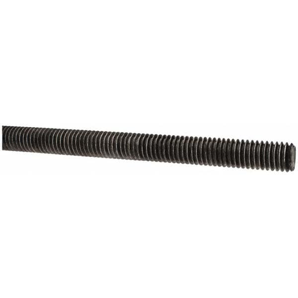 Made in USA 1103 Threaded Rod: 7/16-14, 3 Long, Low Carbon Steel Image