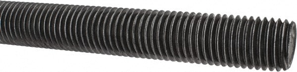 Made in USA 1153 Threaded Rod: 7/8-9, 3 Long, Low Carbon Steel Image