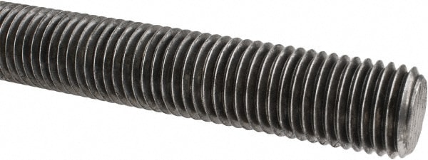 Made in USA 1163 Threaded Rod: 1-8, 3 Long, Low Carbon Steel Image