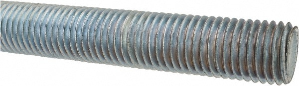 Made in USA 3163 Threaded Rod: 1-8, 3 Long, Low Carbon Steel Image