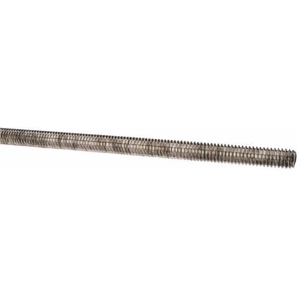 18-8 Stainless Steel Threaded Rod 7/16"-14 x 3 Foot Length RH 