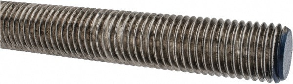 Made in USA 45505 Threaded Rod: 1-8, 3 Long, Stainless Steel, Grade 304 (18-8) Image