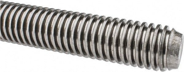 Keystone Threaded Products KL020AG1A091445 Threaded Rod: 1-1/4-5, 3 Long, Low Carbon Steel, Grade C1018 Image