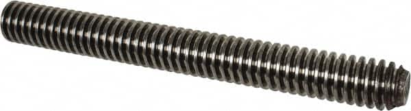 Keystone Threaded Products KL010AG1A182860 Threaded Rod: 5/8-8, 6 Long, Low Carbon Steel, Grade C1018 