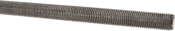 Made in USA 10353 Threaded Rod: 7/16-20, 3 Long, Stainless Steel, Grade 304 (18-8) Image