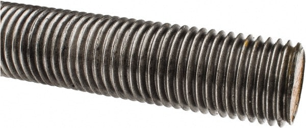 Value Collection 5203 Threaded Rod: 1-1/2-6, 3 Long, Alloy Steel, Grade B7 Image