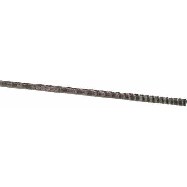 Pack of 10 10-32 x 239; Zinc Plated Low Carbon Steel Threaded Rod 