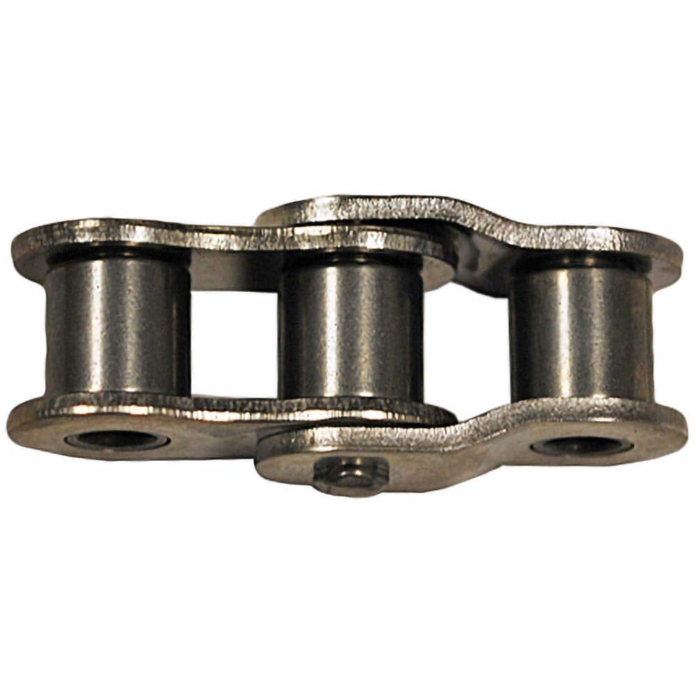 Carbon Steel Spring Clip Type 1/4'' Pitch 4-PCS 25H Heavy Duty Offset Link 