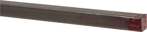 Gl Huyett 12" Low Carbon Steel Undersized Key Stock with Zinc Finish 3/16 x 