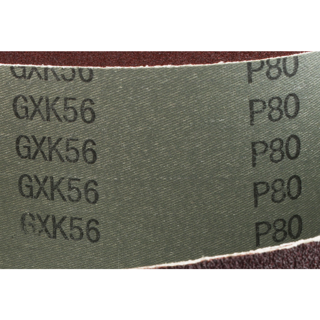 Tru-Maxx Sanding Belt, 80 Grit Aluminum Oxide Abrasive, 6 Wide x 79
