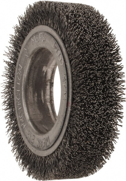 Osborn 2200400 Wheel Brush: 4-1/4" Wheel Dia, Crimped Image