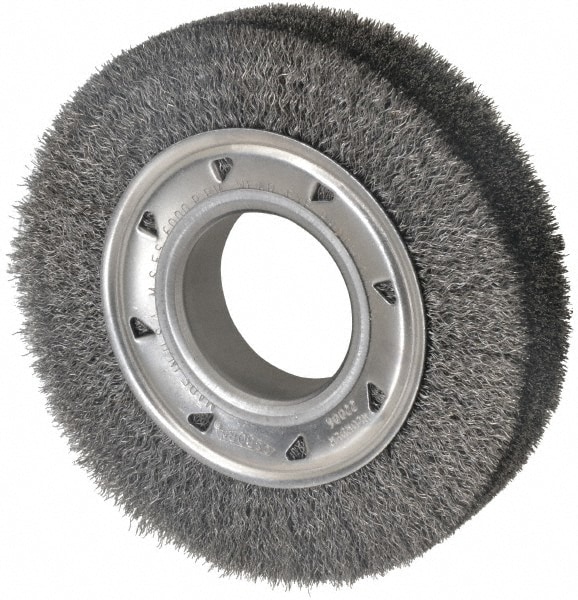 Osborn 2200600 Wheel Brush: 6" Wheel Dia, Crimped Image