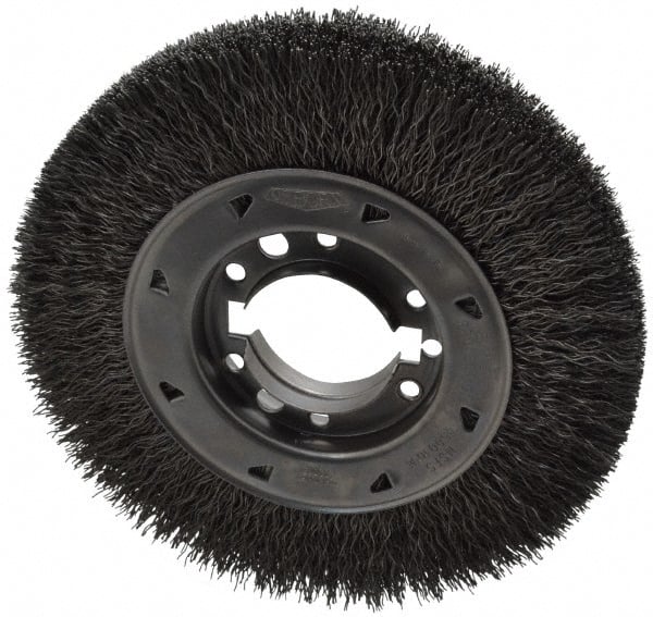 Osborn 2201300 Wheel Brush: 8" Wheel Dia, Crimped 