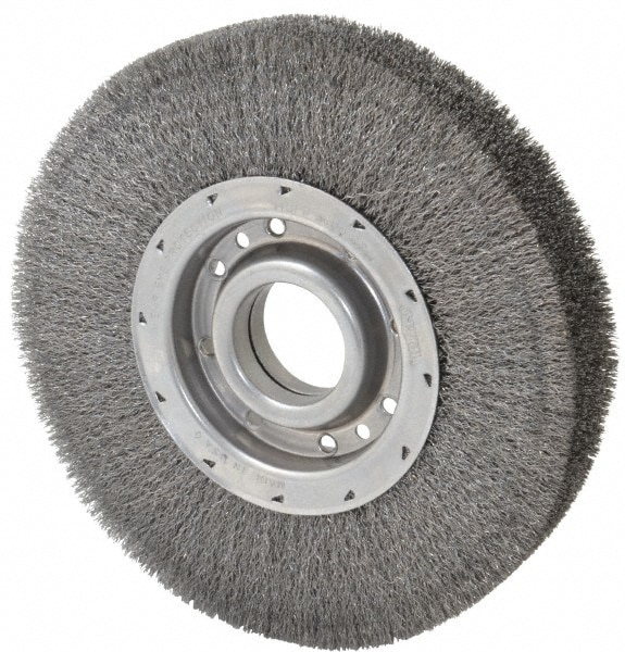 Osborn 2201400 Wheel Brush: 10" Wheel Dia, Crimped Image