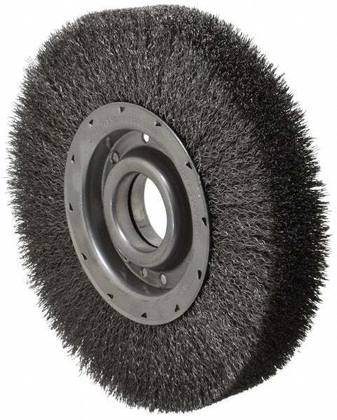 Osborn 2202900 Wheel Brush: 10" Wheel Dia, Crimped 