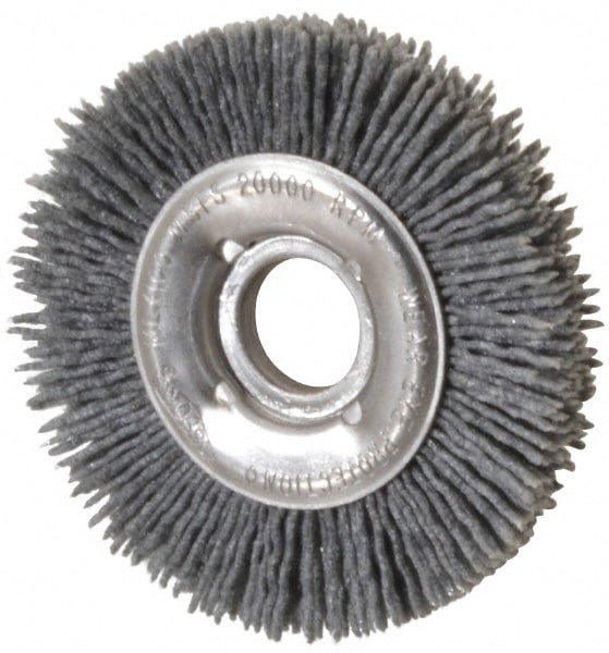 Osborn 2240000 Wheel Brush: 4" Wheel Dia, Crimped Image