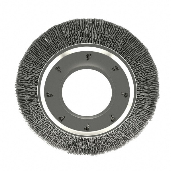 Osborn 2240800 Wheel Brush: 6" Wheel Dia, Crimped Image