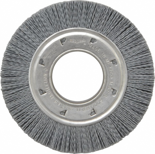 Osborn 1000 Grit Mini Wheel Brushes (6-Pack) - Nylon With Aluminum Silicate For Polishing