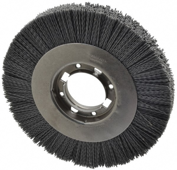 Osborn 2241300 Wheel Brush: 8" Wheel Dia, Crimped 