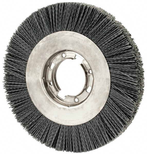 Osborn 2241400 Wheel Brush: 8" Wheel Dia, Crimped 