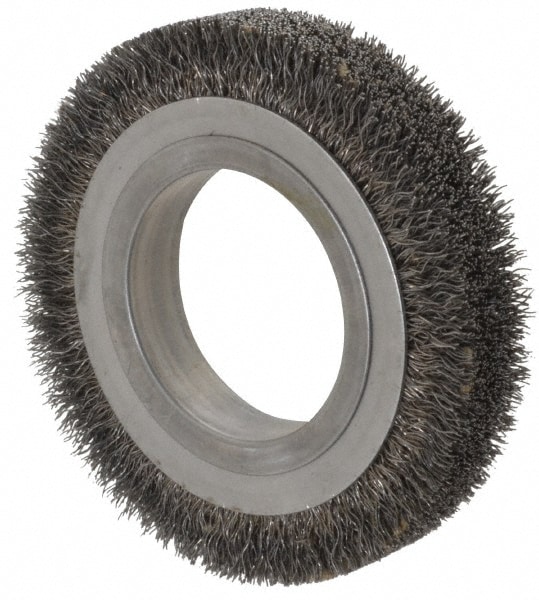 Osborn 2242900 Wheel Brush: 4-1/4" Wheel Dia, Crimped Image