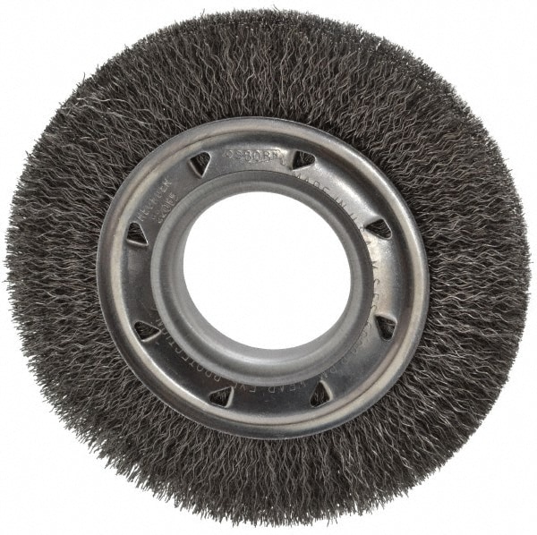 Osborn 2243200 Wheel Brush: 6" Wheel Dia, Crimped Image