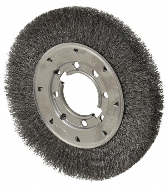 Osborn 2243500 Wheel Brush: 8" Wheel Dia, Crimped Image